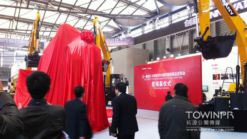 2012三一重机上海宝马展展馆设计|广州活动策划